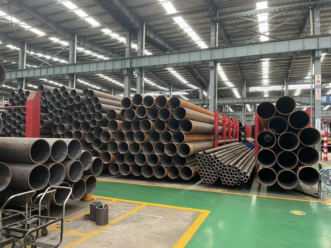 ASTM A36 A53 A192 Q235 Q235B 1045 4130 Sch40 10mm 60mm Hot Rolled Welded Carbon Steel Pipe for Oil and Gas Pipeline Construction