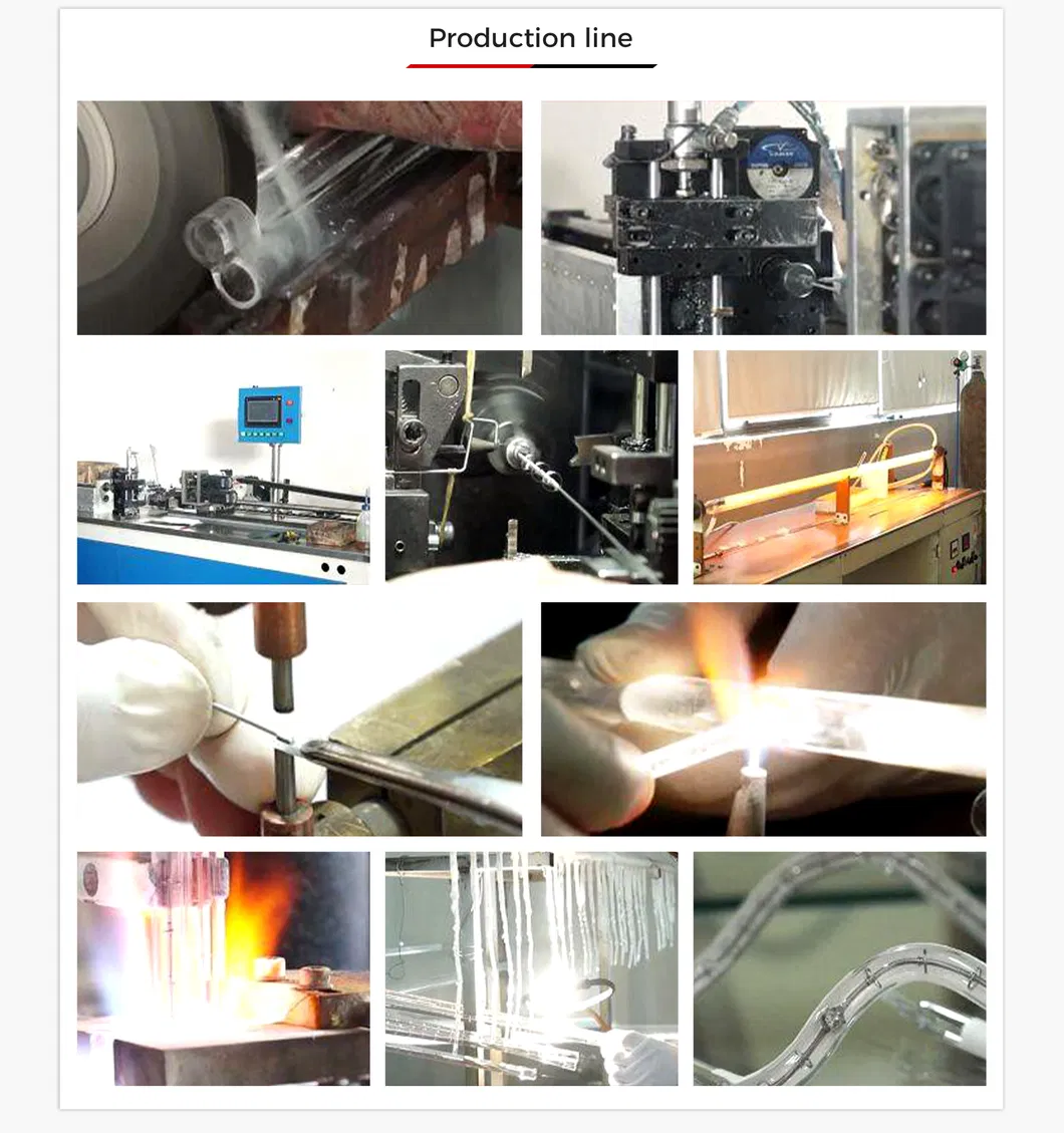 Customized Halogen Infrared Heating Tube