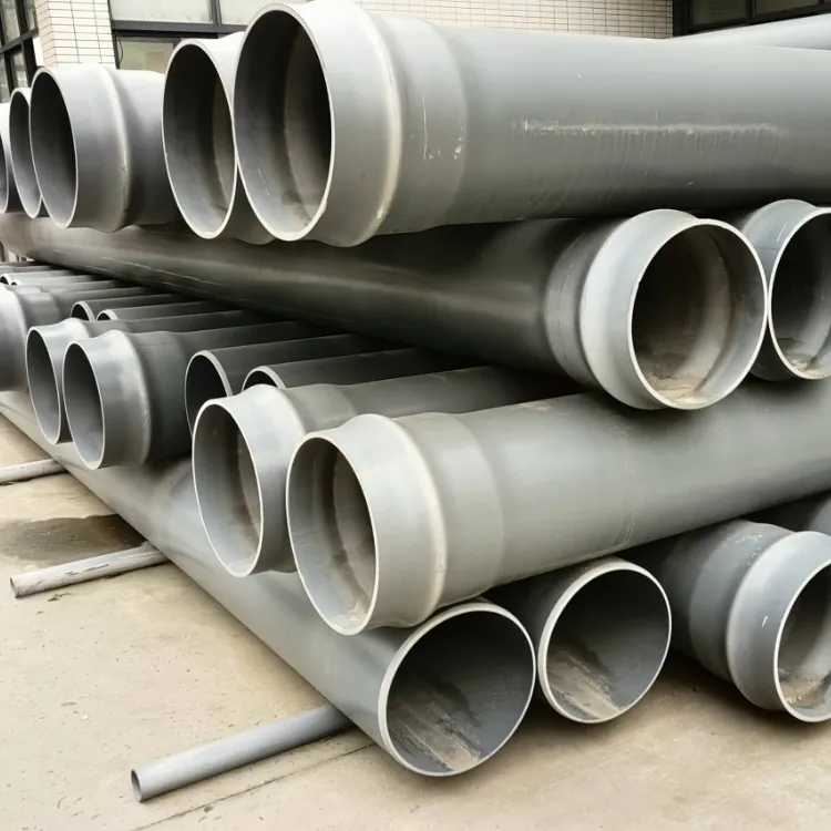 Atsm Plastic PVC Pipe Water & Sewer 16inch Underground PVC-U Tube Atsm Plastic PVC Pipe Water & Sewer 16inch Underground PVC-U Tube