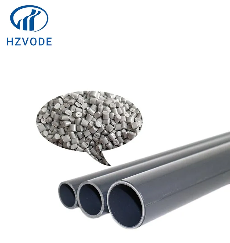 Industrial Pipes with PVC Material Sch80 Standard in Grey Color for Water Treatment