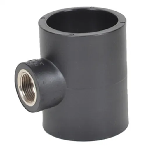 High Quality DIN Standard SDR11 Plastic Plumbing Pipe Fitting PE Pipe and Fittings HDPE Tee Pipe Fit
