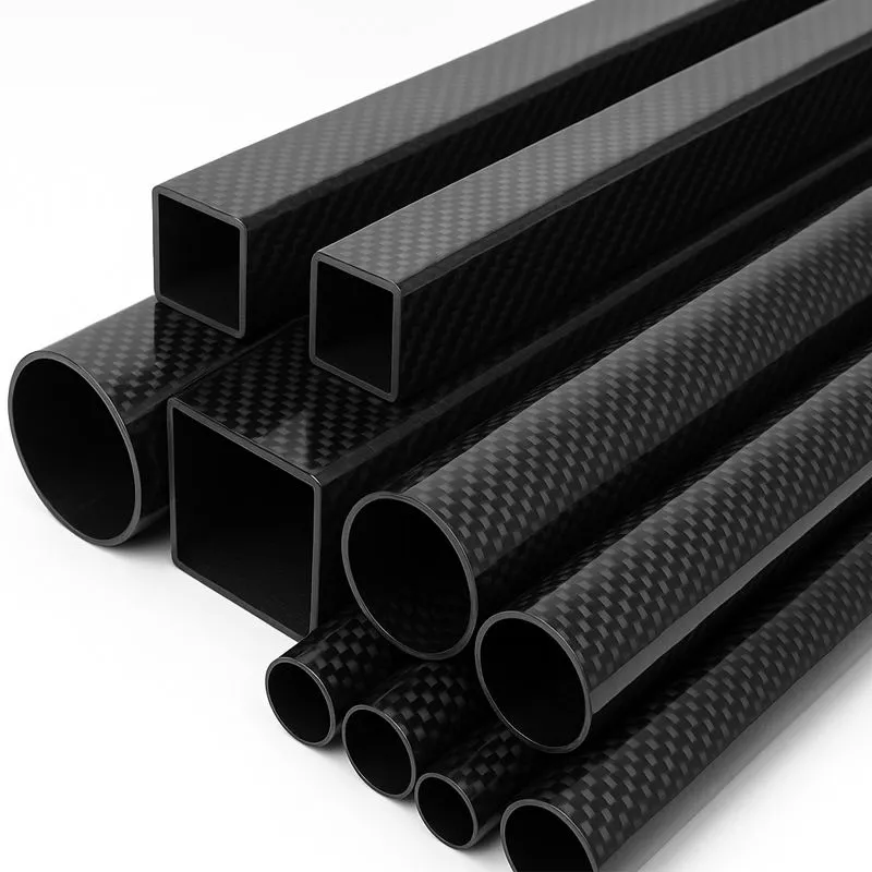 3K Carbon Fiber Tube, High-Strength and High-Modulus Carbon Tube Material