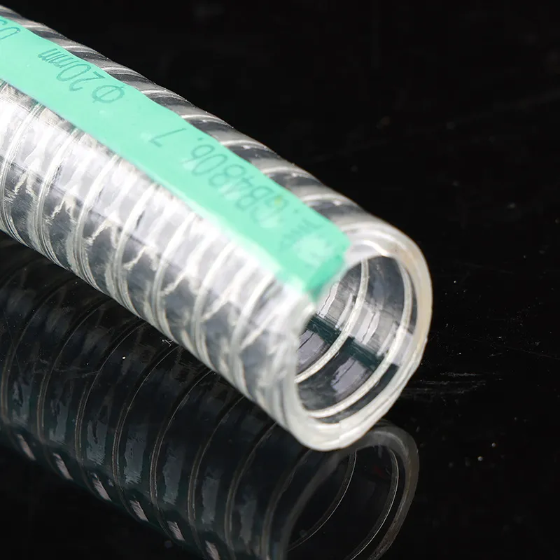 2-3/8" Flexible Durable Food Grade PVC Steel Wire Hose Pipe for Juice Transport