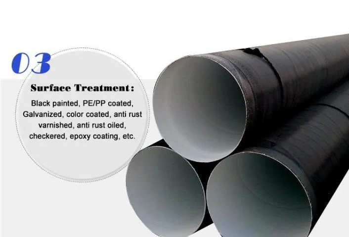 API 5L X42 X52 X56 Oil and Gas Welded Steel Pipe 3PE Anti-Corrosion Line Pipe From China
