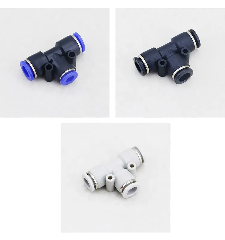 Py Type Pneumatic Quick Hose Tube Connector Plastic Pipe Fitting