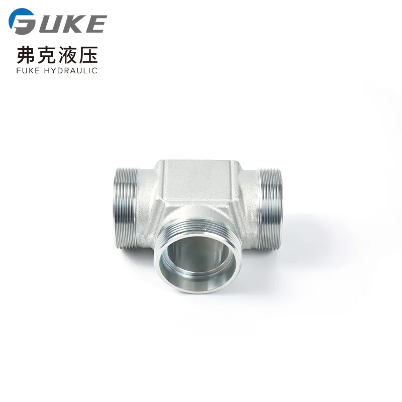 Tee Female National Pipe Thread with Captive Seal 1/2 Inch Quick Connectionn Fittings