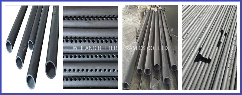 High temperature resistance and Long service life SISIC/RBSIC cooling air pipe