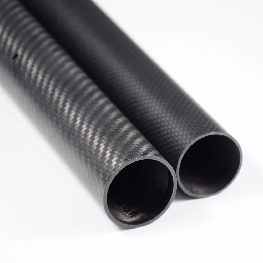Special 3K Weaved Cloth Carbon Fiber Rectangular Tube