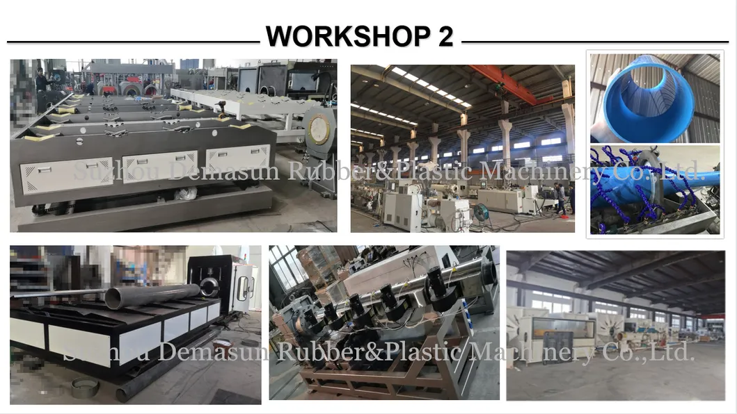 UPVC Foam 3-Layer Pipe Machine PVC Pipe Extrusion Line Plastic Machine Silent Pipe Production Line