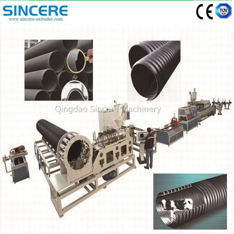 HDPE Manhole Pipe Making Machine Extrusion Line