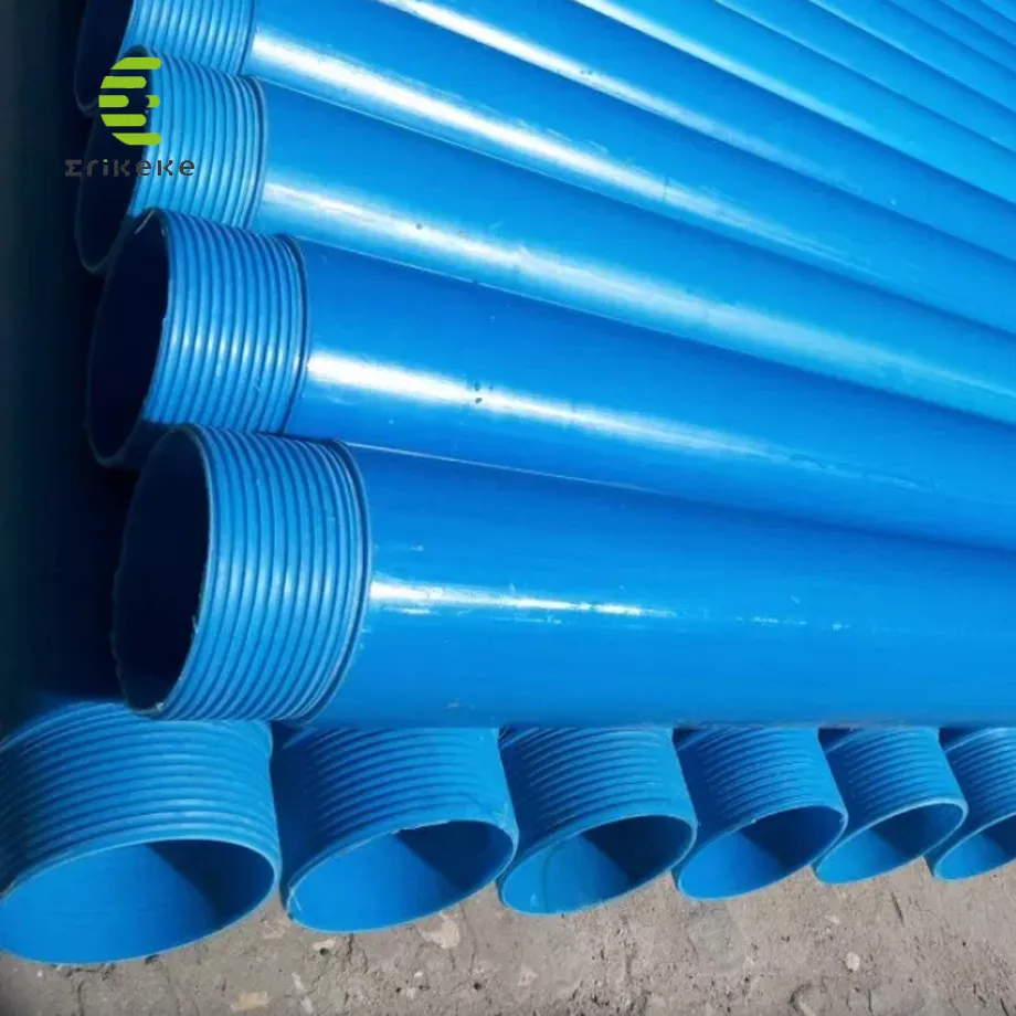 Anticorrosion UV Stabalized Flush Thread End PVC Water Well Casing Borehole Pipe