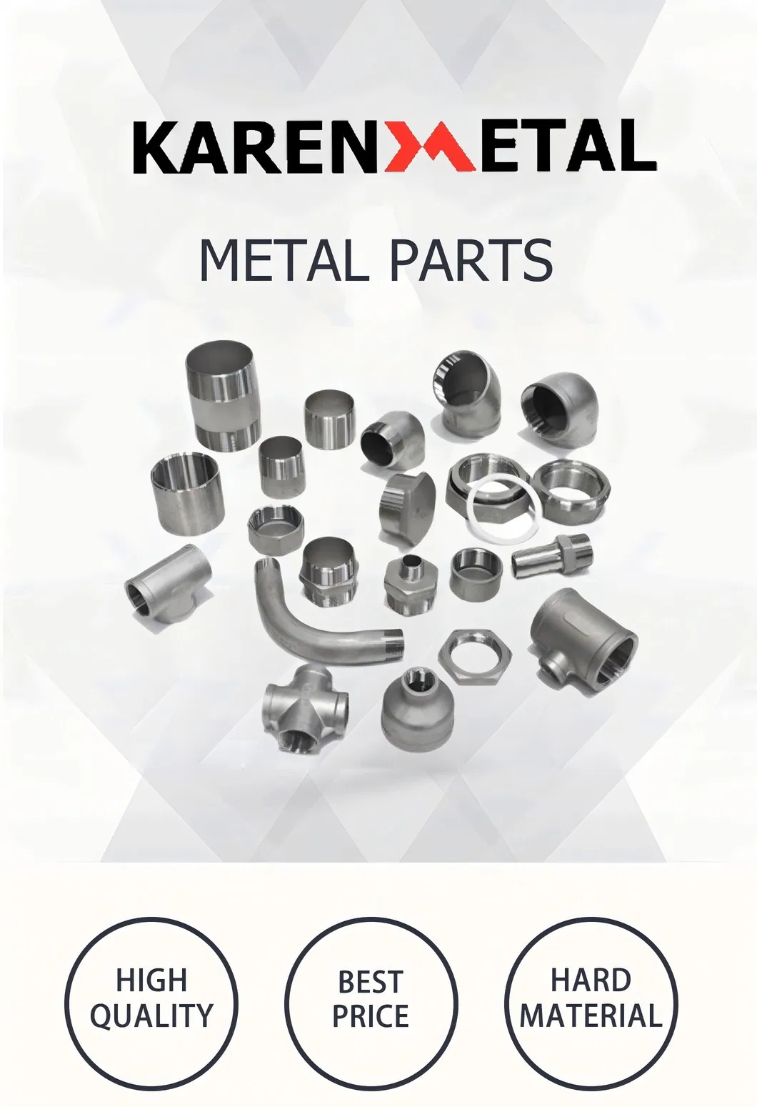 Chinese Manufacturer's Custom Brass Forged PE Gas Pipe Fittings Plated Surface Treatment OEM Fastener