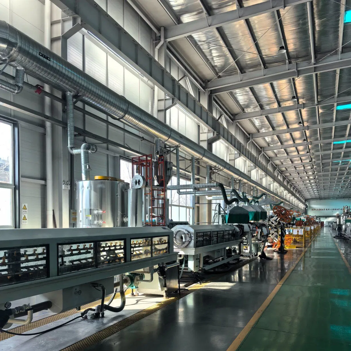 Multi-Polymer (PVC/PP/PE) Rtp Pipe Production Line for Drainage, Oil & Gas Systems