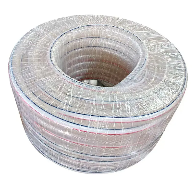 PVC Braided Reinforced Premium Garden Pipe Hose - Flexible Garden Water Plastic Pipe Irrigation for 