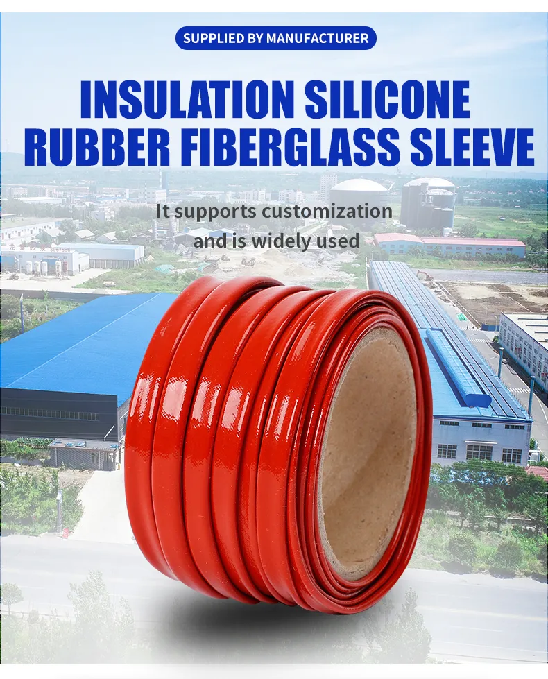 2753 Silicone Resin Coated Insulation Fiberglass Pipe for Electrical Equipment