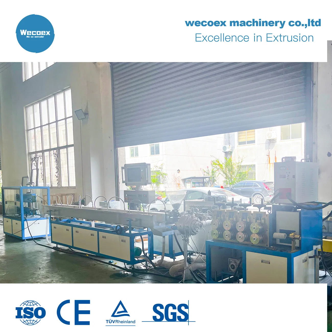 Pipe Coating Line Plastic PE Coate