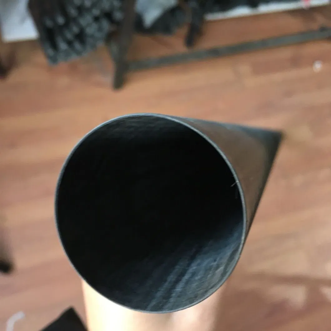 3K Wrapped High Strength 100mm 140mm 150mm Carbon Fiber Round Tube