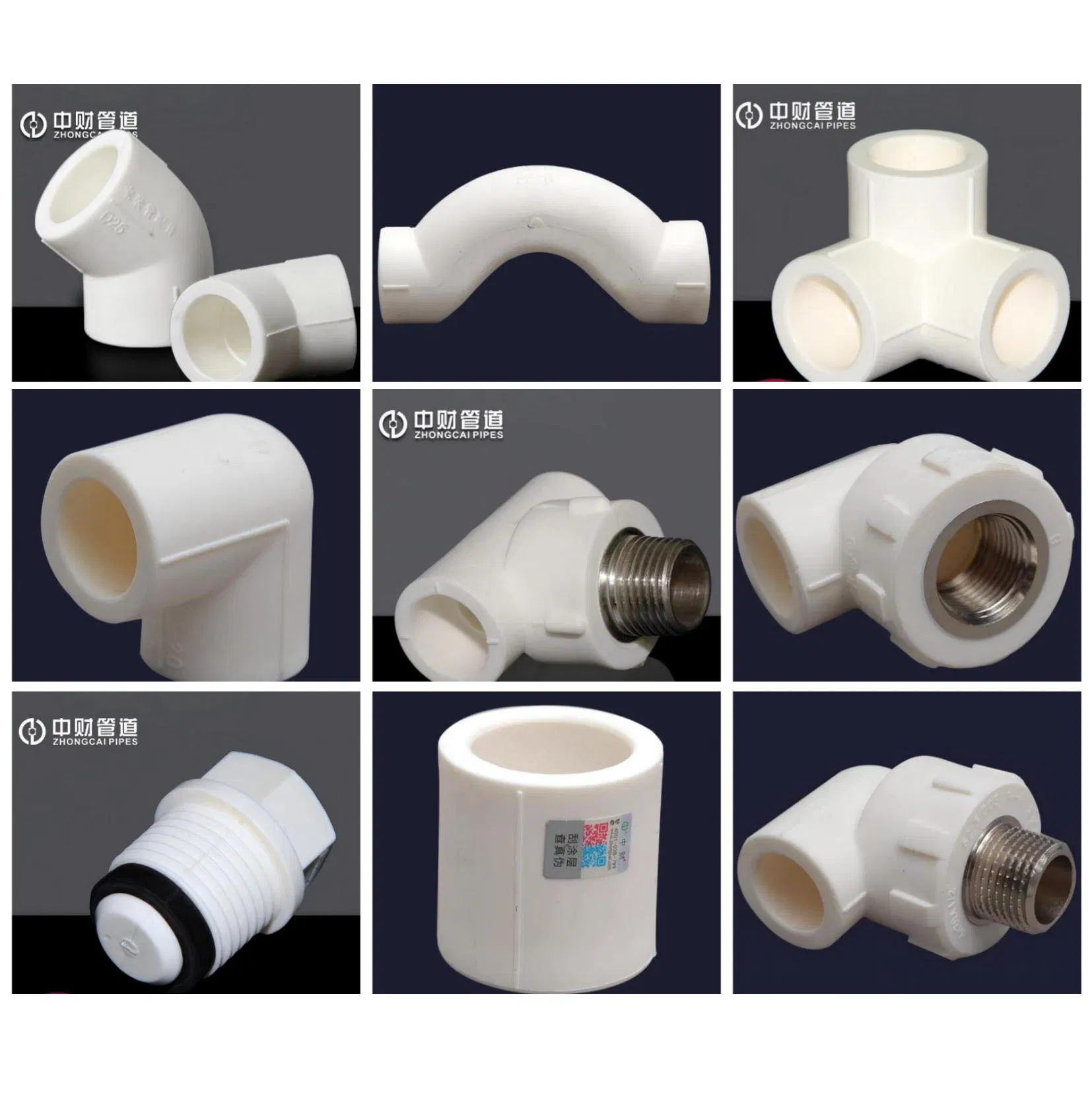 Wholesale PPR Plastic Pipe for Domestic Hot and Cold Water Supply