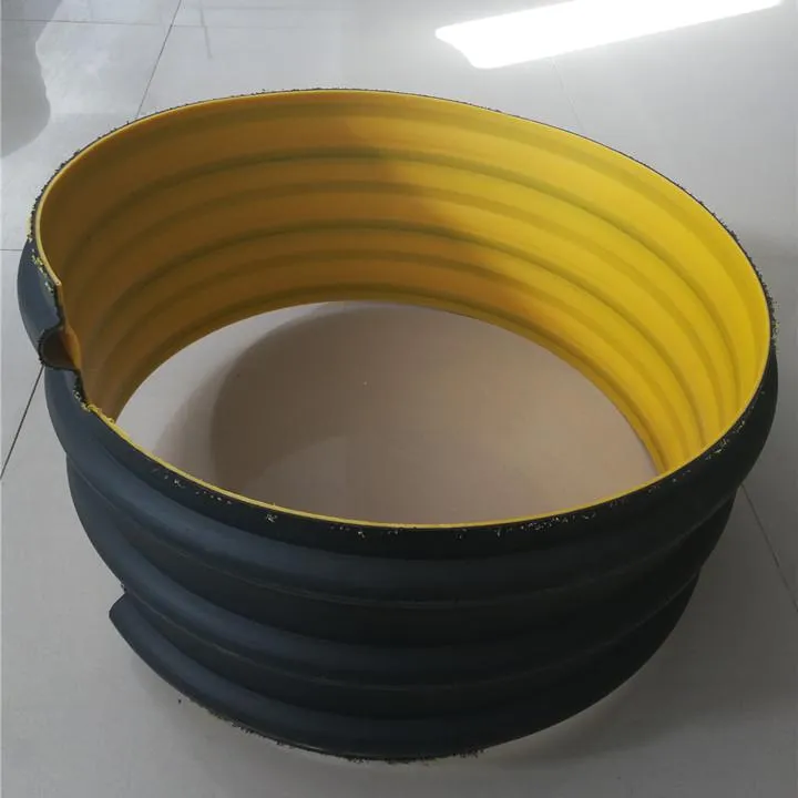 100% Virgin Raw Material PE100 Black Plastic Tube HDPE Pipe Drainage Pipe with Steel Belt Reinforced