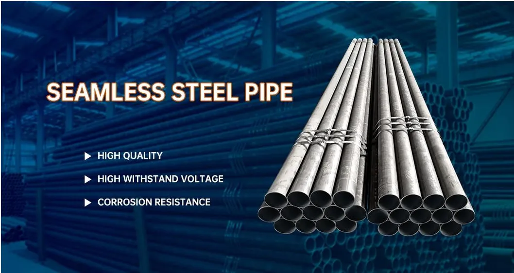 DIN17175 St35 St35.8 St37 St45.8 Carbon Seamless Iron Steel Pipe