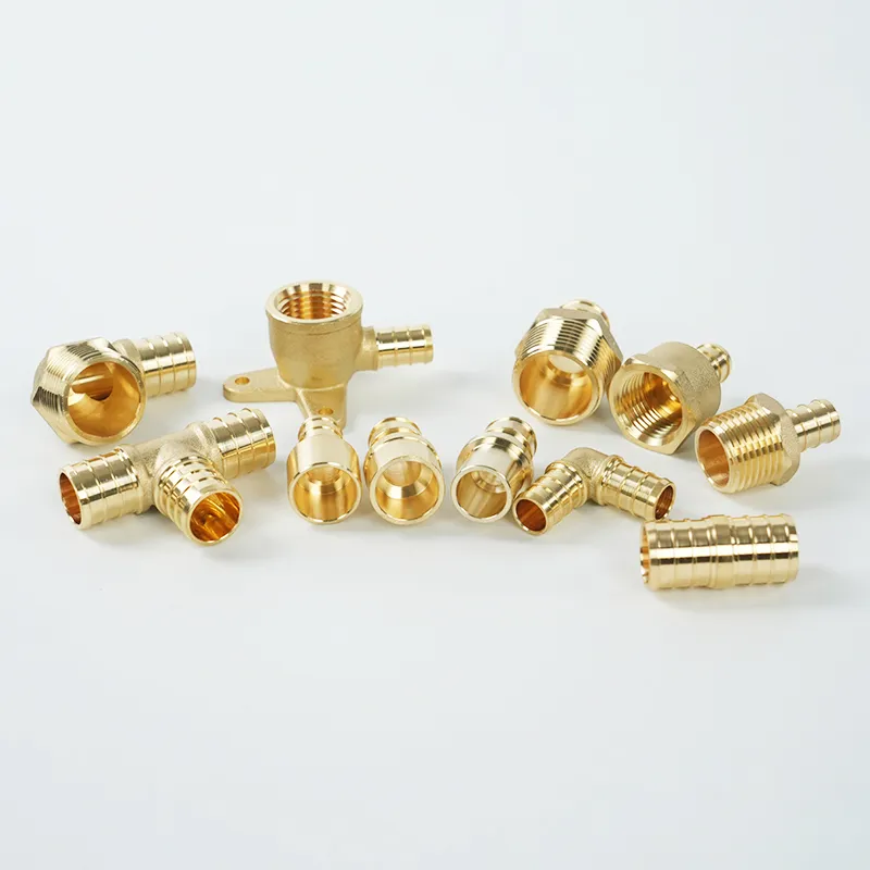 Wholesale Brass Pex Drop Ear Elbow for Plumbing and PE Pipe with Male and Female Reducing Fittings