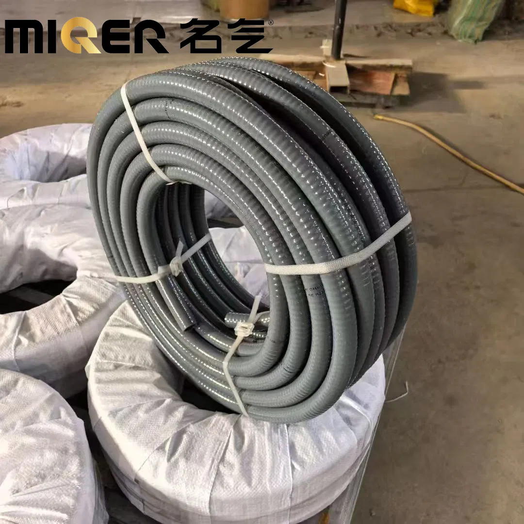 5 Inch Corrugated PVC Spiral Sewage Sand Sludge Trash Suction Hose Pipe