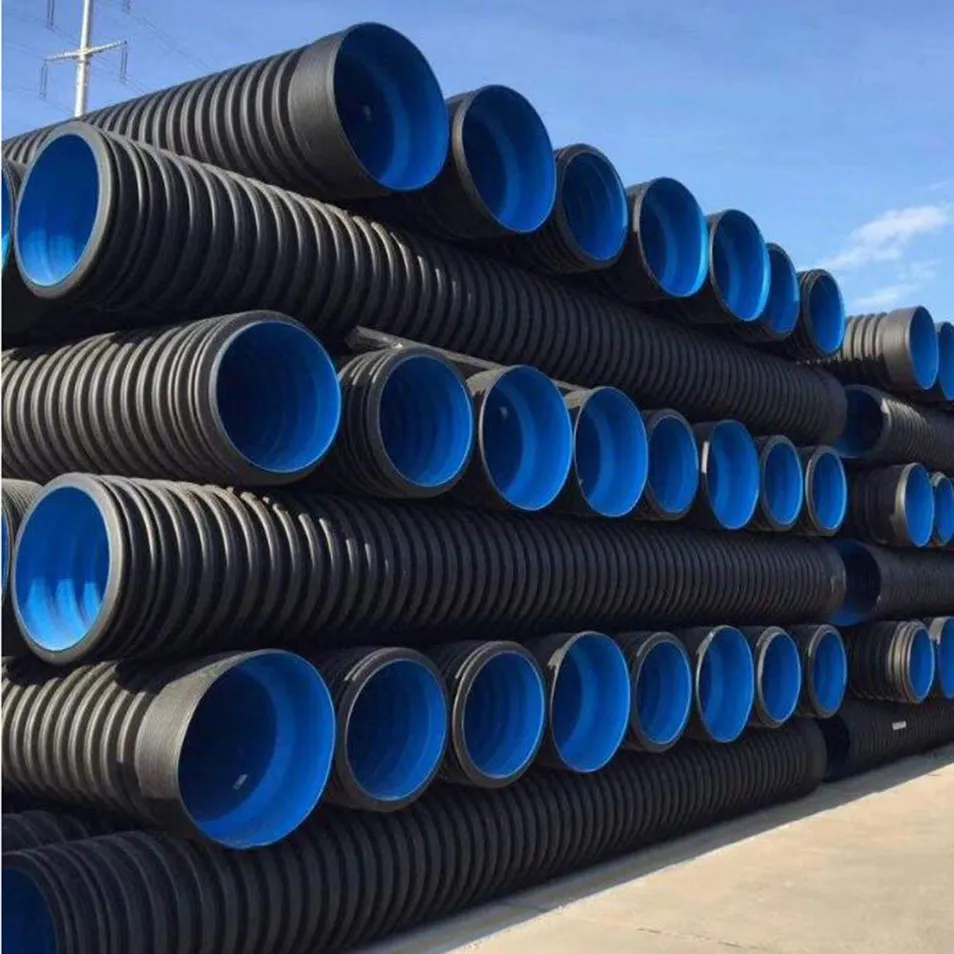 Customized HDPE Double Wall Corrugated Pipe HDPE for Water Supply System