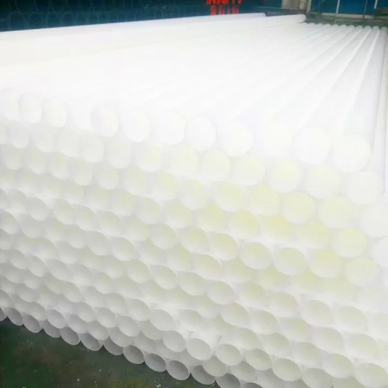 Extrusion 50mm 63mm 110mm PVC HDPE Plastic Extrusion White Hose Pipe Tube