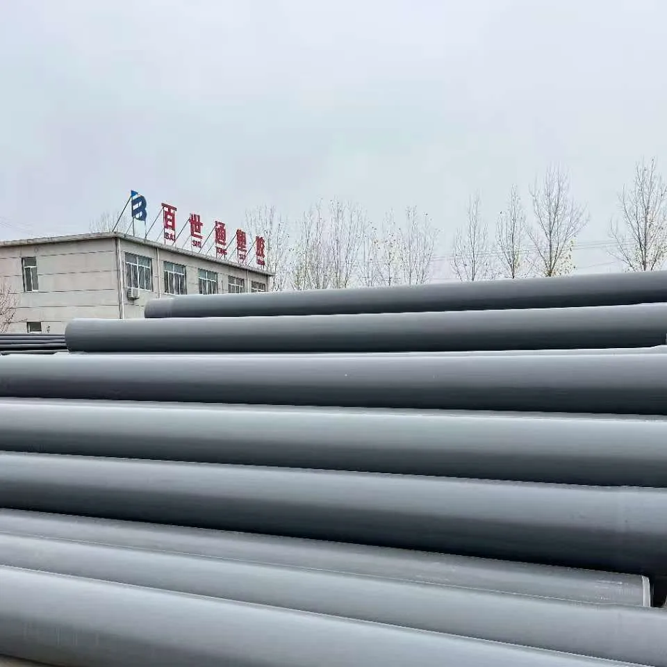 Durable Grey PVC Water Pipe Leak-Proof & Impact-Resistant Design