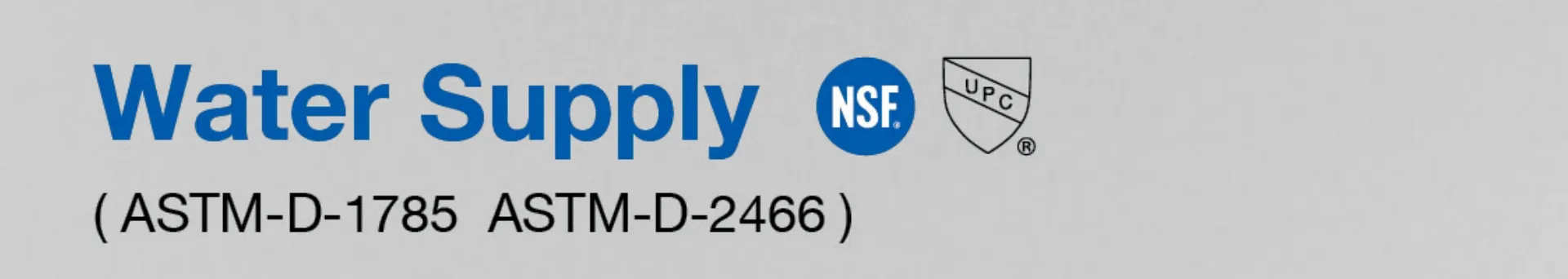 ASTM Sch40 Plastic (UPVC/PVC) Pipe Fittings in ASTM-D-2466 Standad for Supply Water (ELBOW, TEE, SOCKET, REDUCING BUSH, etc.)