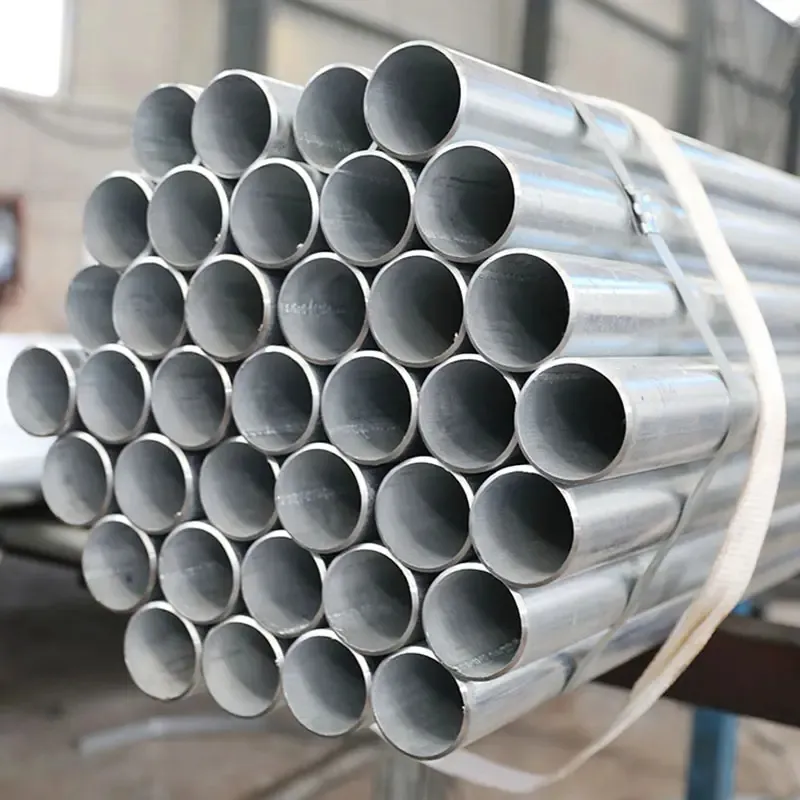 Tubing Welded Galvanized Pipe Carbon Welded Electric Resistance High-Frequency Supplier Round ERW Gi