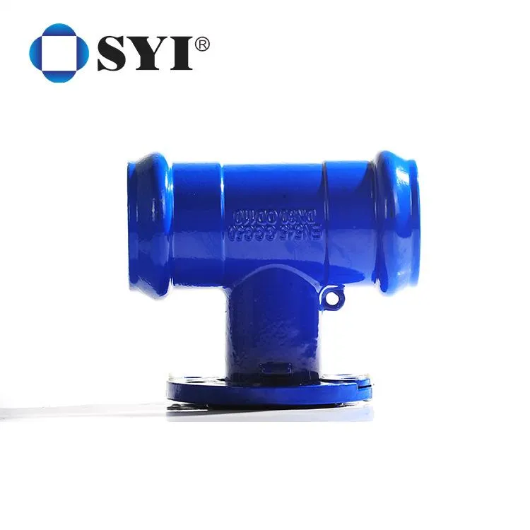African and South American Market ISO2531 En545 En598 Ductile Iron Di Pipe Fittings for PVC Pipe