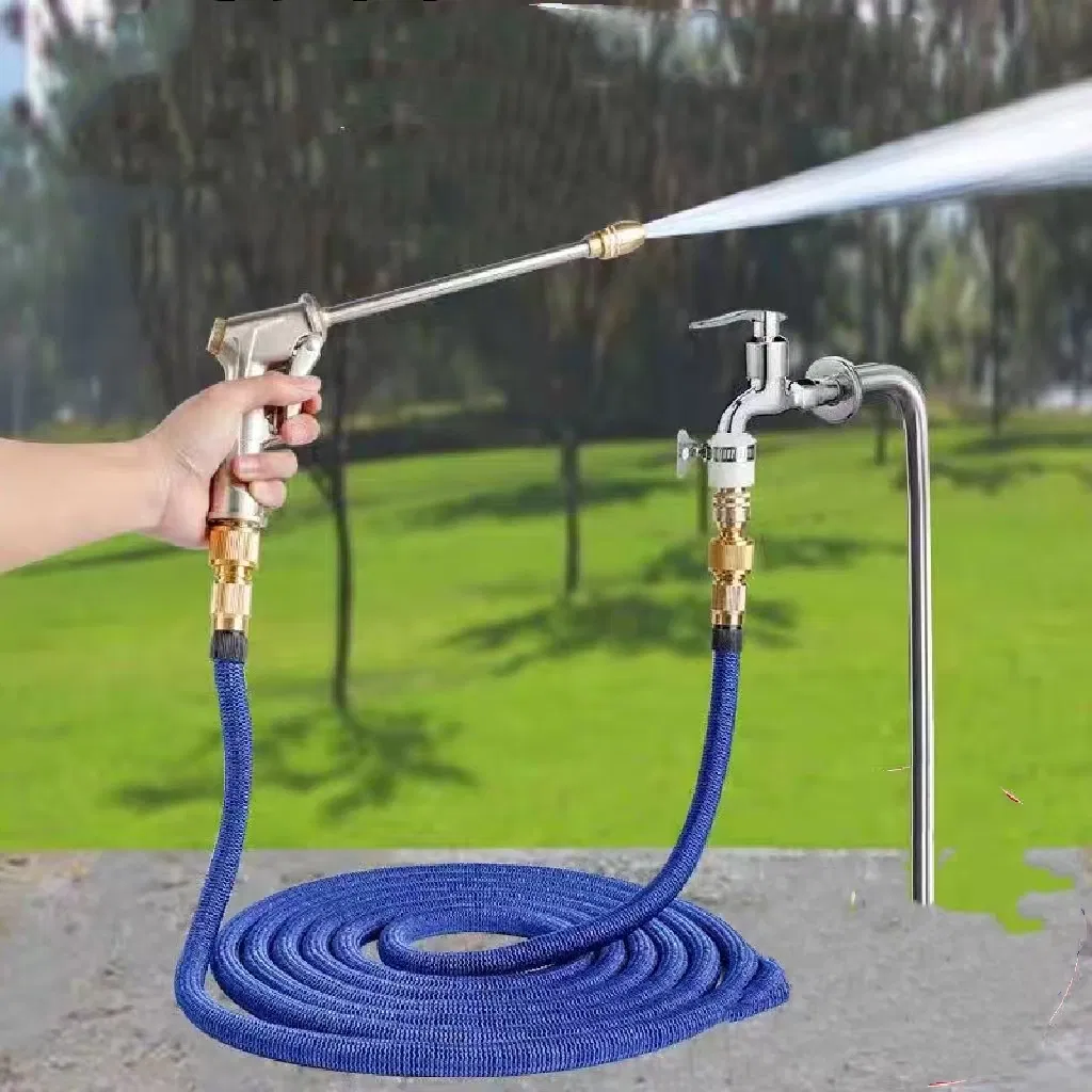 China Factory Quality Assurance PVC Expandable Garden Hose Premium Soft Water Pipe with Durable PVC Connectors