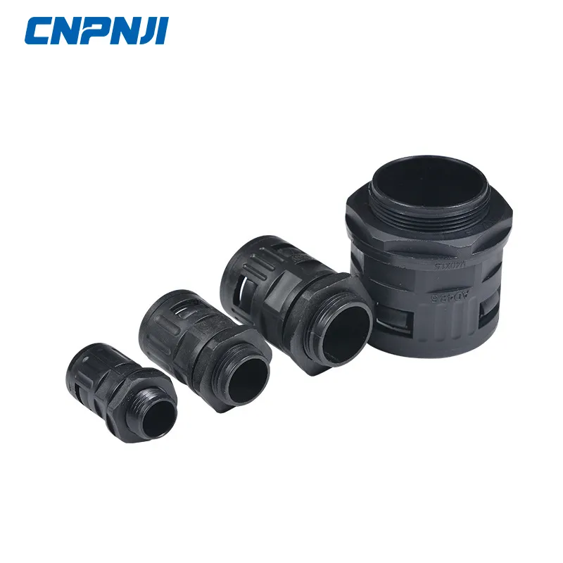 M12*1.5-Ad10.0nylon Plastic Quick Hose Connector for Flexible Pipes Nylon Cuick Connector