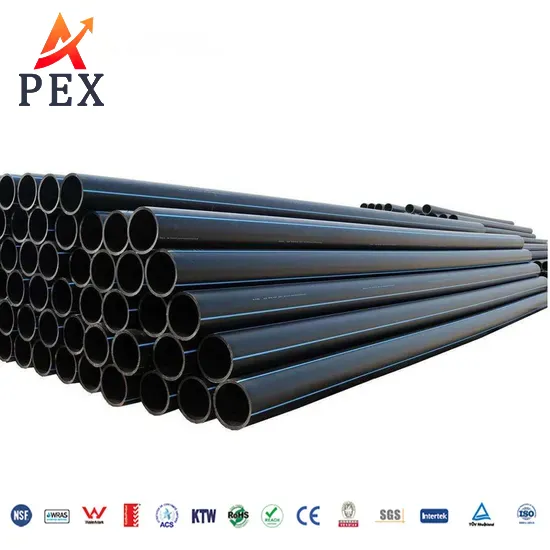 PE100 HDPE Irrigation Pipe (Black, 63X3.8mm) for Agricultural Water Systems with ISO4427 Certificati