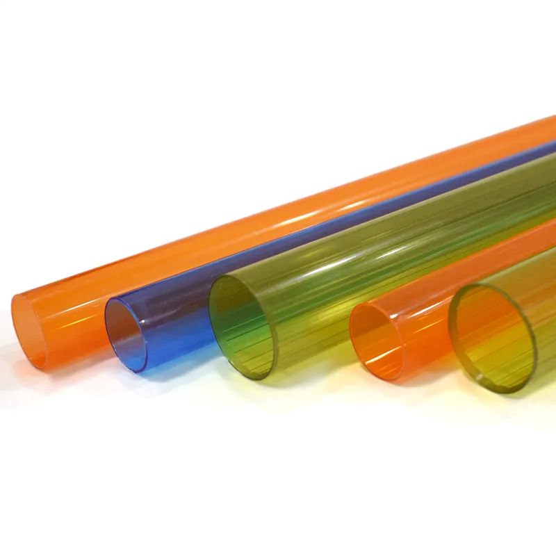 Custom Production of Plastic Extruded Transparent PVC/ABS/PP/PC/PE Pipe
