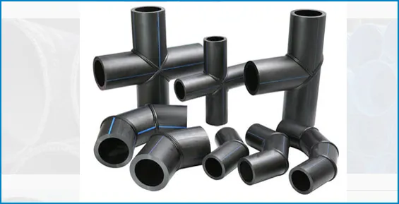 PE100 PE Pipe HDPE Fabricated Cross Fitting Segment Welded /Tee/Cross TF Fitting