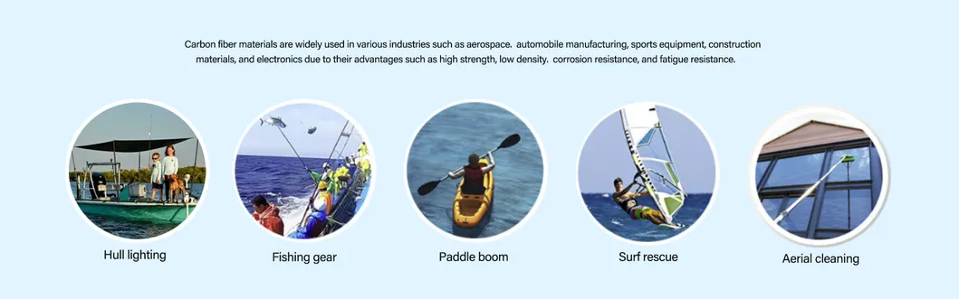 Sw Factory Custom Large Diameter Carbon Fiber Tube