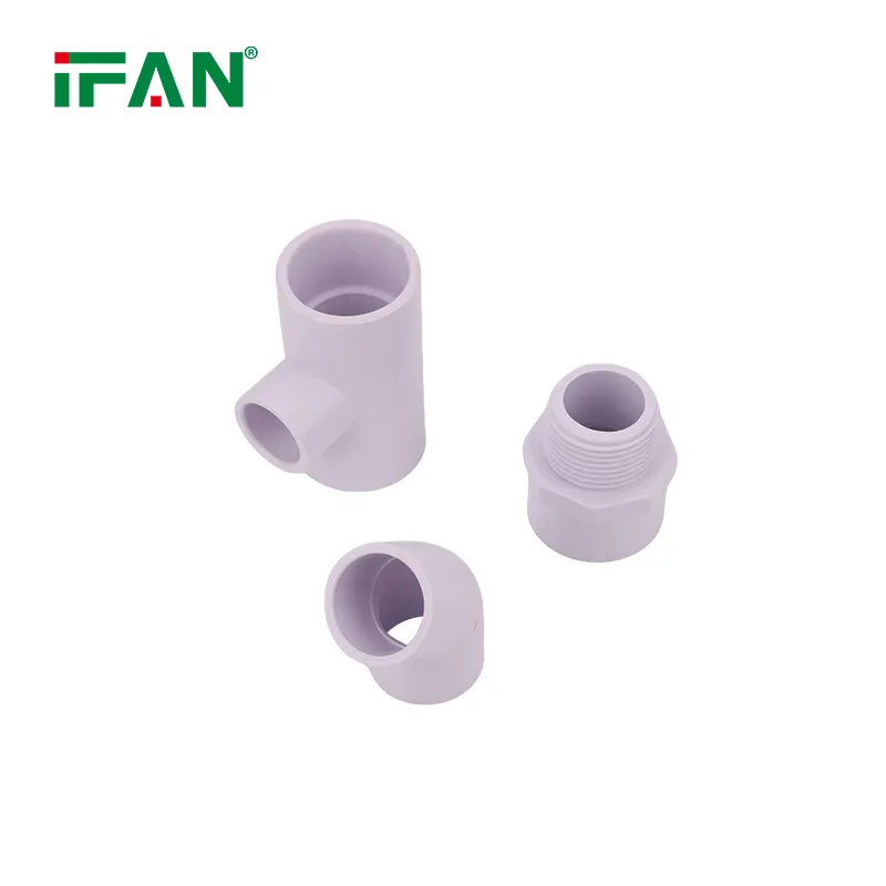 Ifan DIN 8079/8080 High Standard Pipe PVC Fittings ASTM2846 20-25mm PVC Pipe and Fittings