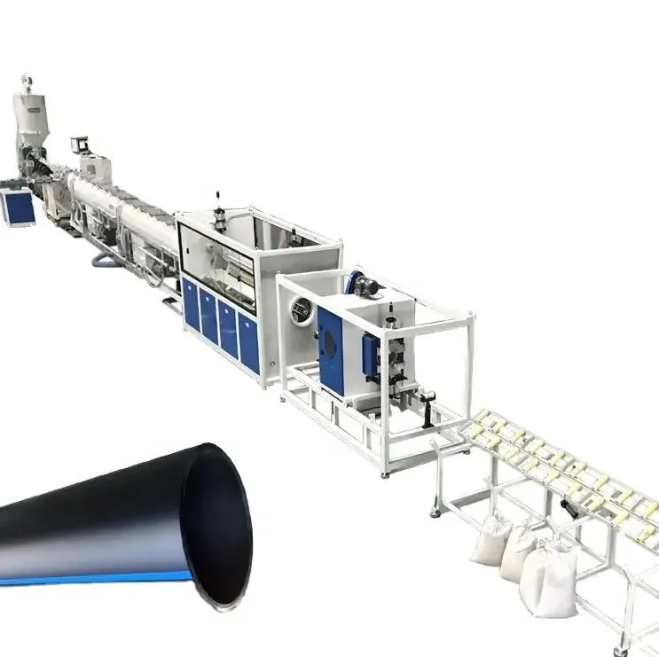 Silicon Core HDPE Pipe Hose Machine Cable Duct Extruder Machine Production Line