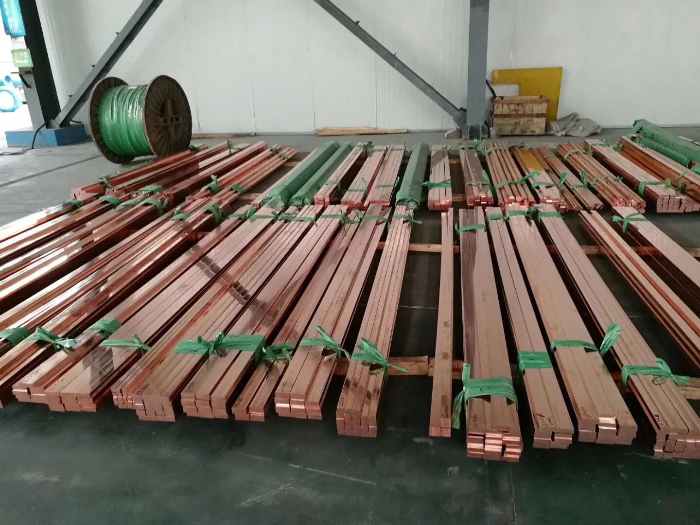 Pure Copper Round Bar C1011 C1020 C1100 T2 ETP Copper Bar / Rod 5mm 6mm 20mm 50mm