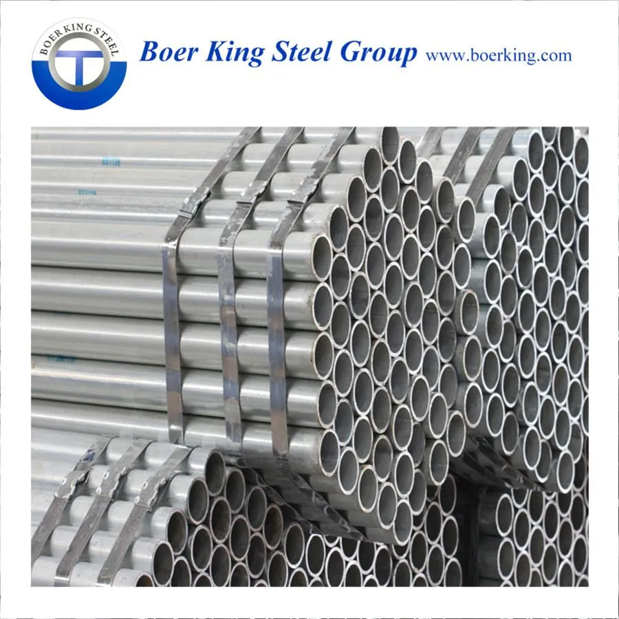 DIN1715 DN1626 DN40 DN60 Hot DIP Galvanized Steel Pipe Steel Structural Tube for Bunker House