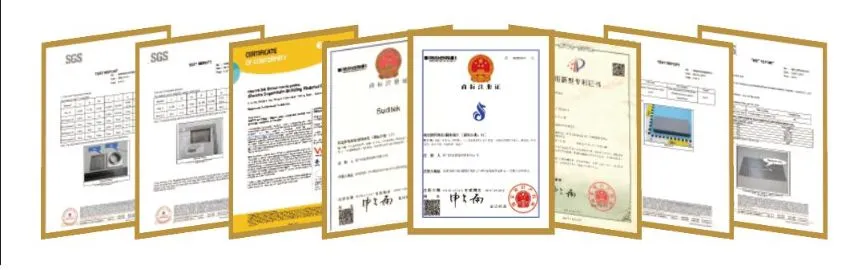 Stainless Steel Floor Guard Luxury Corner Shower Drainage