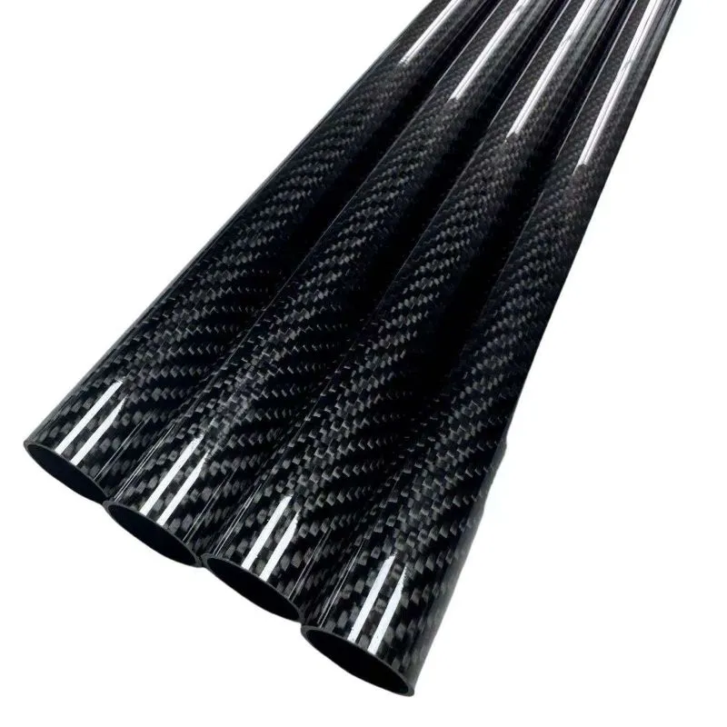 Factory Direct Carbon Fiber Tube T300 24K Carbon Fiber Pipe Tubing