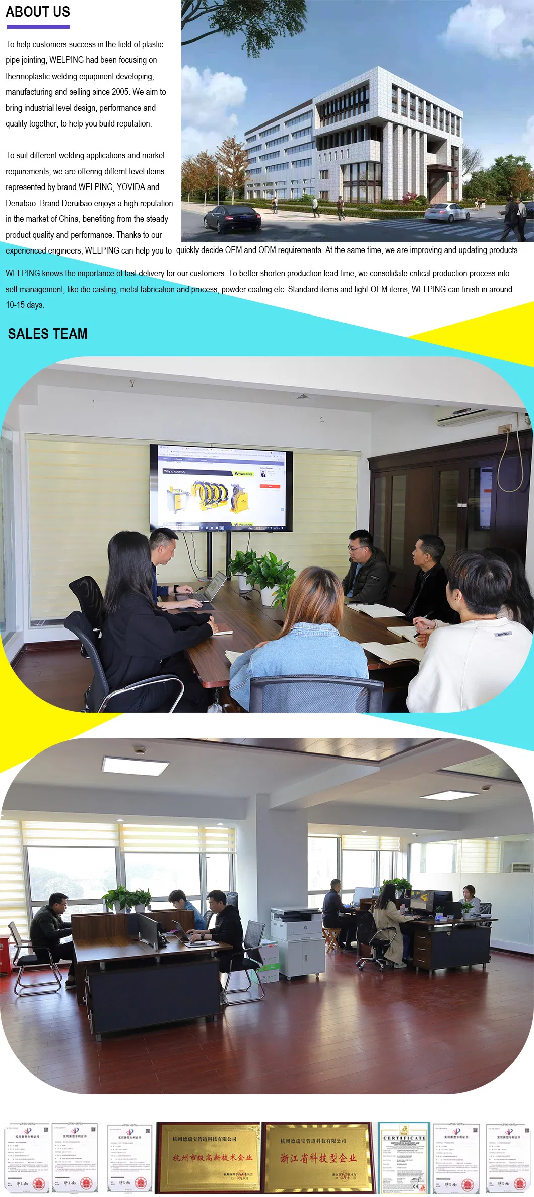 HDPE Electrofusion 45 Degree Elbow Fittings/Black SDR11 Pn16 Fittings/Coupling Pipe Connect Fittings/Electrofusion PE100/Factory Price