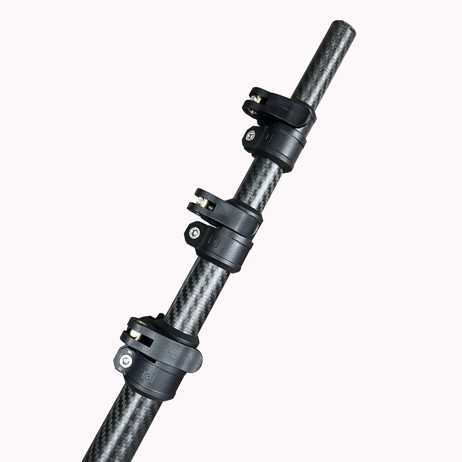 Carrier of Chemical Activator Carbon Fiber Product Type Square Carbon Fiber Telescopic Tube Structur