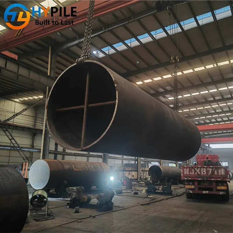 Spec 5L 2W Gr 50 Roller Welded LSAW Steel Pipe for Offshore Platform Construction