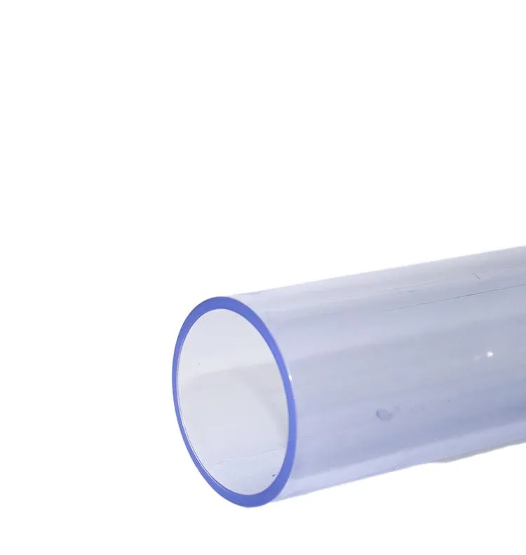 UPVC Sch80 Standard Clear Pipes Are Suitable for Water Supply and Industrial Applications