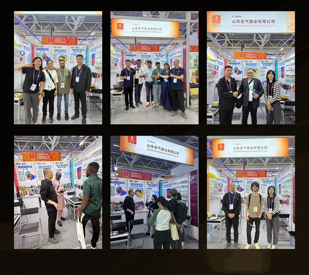 3" Flexible Durable Food Grade PVC Steel Wire Hose Pipe for Juice Transport