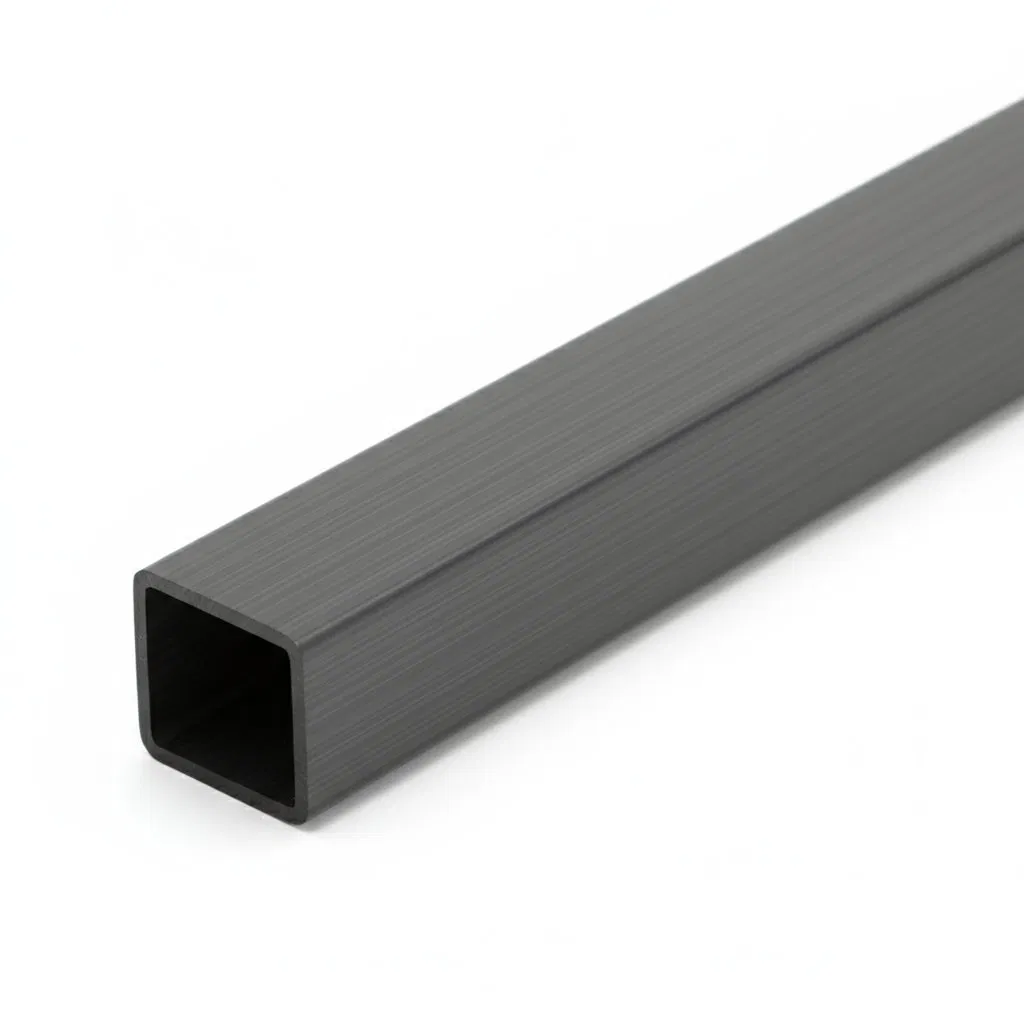 Plain Matte Ud 1 Inch Square Carbon Fiber Tube Inch for Industrial Use